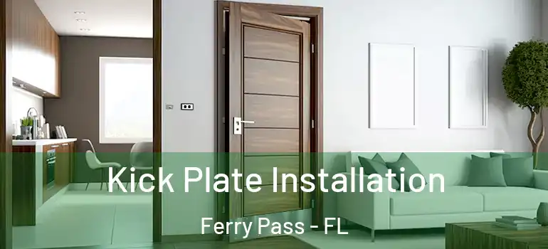  Kick Plate Installation Ferry Pass - FL