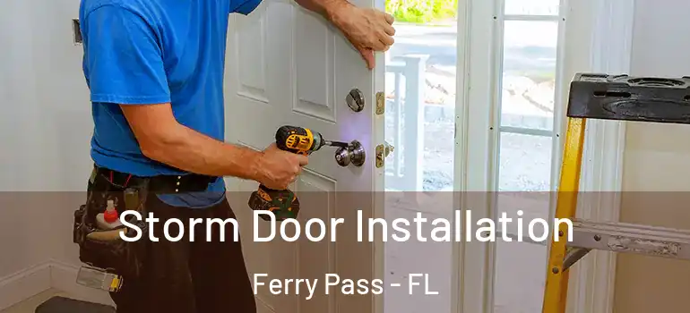  Storm Door Installation Ferry Pass - FL